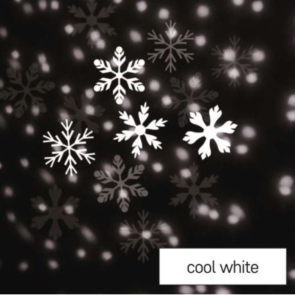 Proiector LED de Crăciun de exterior LED/3,6W/230V IP44 alb rece