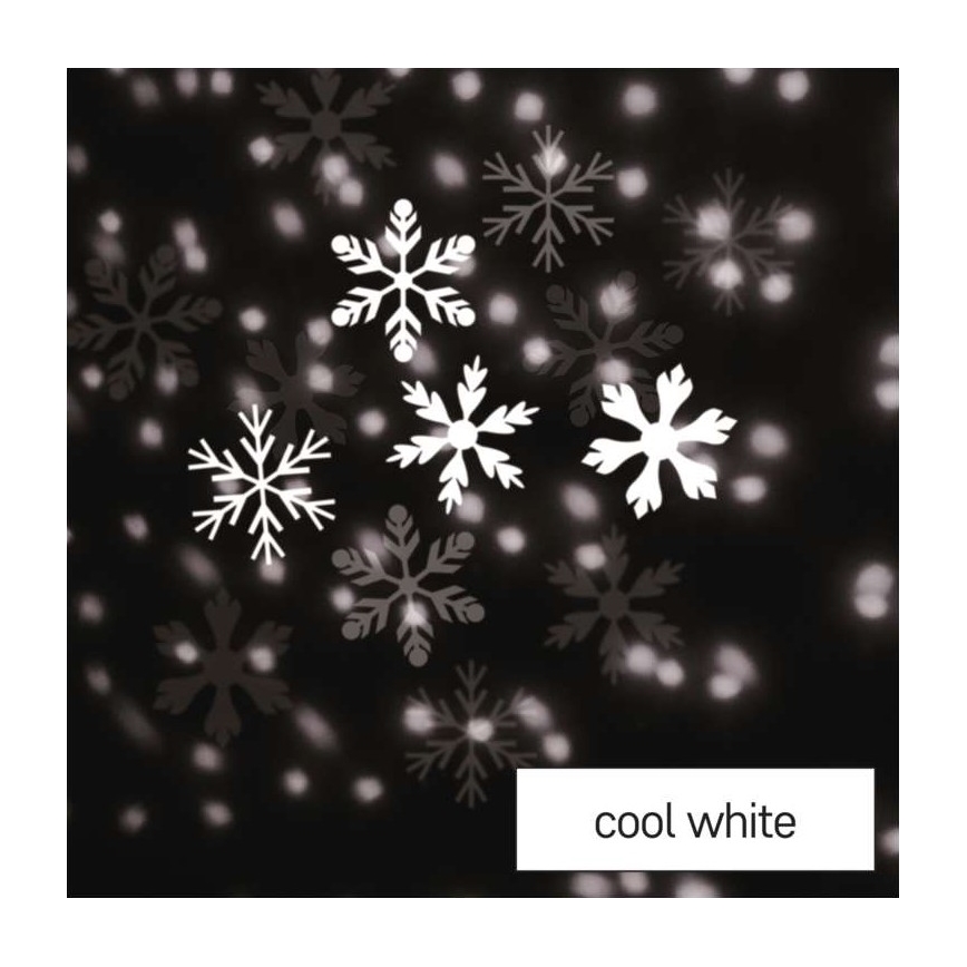 Proiector LED de Crăciun de exterior LED/3,6W/230V IP44 alb rece