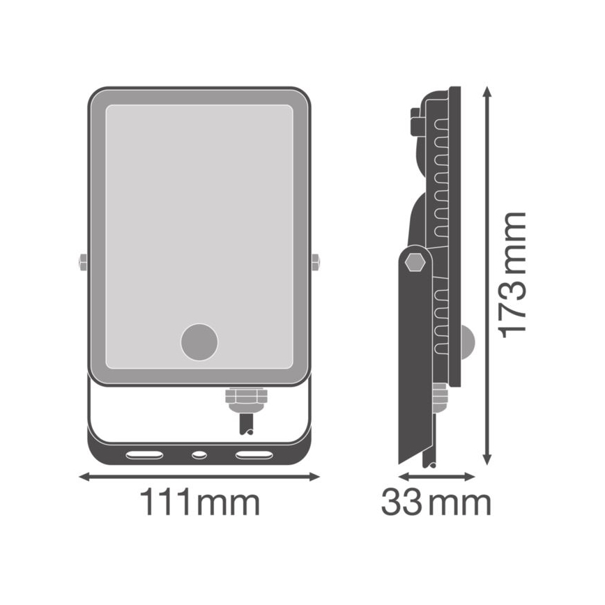 Proiector LED de exterior cu senzor FLOODLIGHT LED/20W/230V IP65 Ledvance
