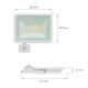 Proiector LED de exterior cu senzor NOCTIS LUX 2 LED/50W/230V 3000K IP44 alb