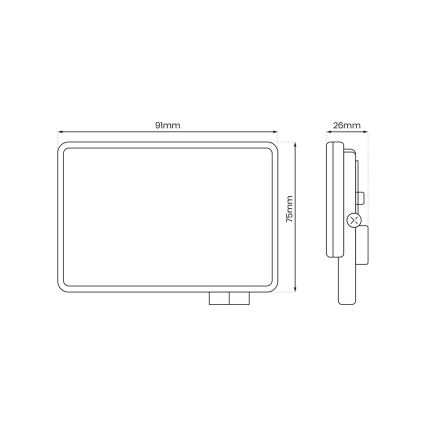 Proiector LED de exterior LED/10W/230V 5000K IP65