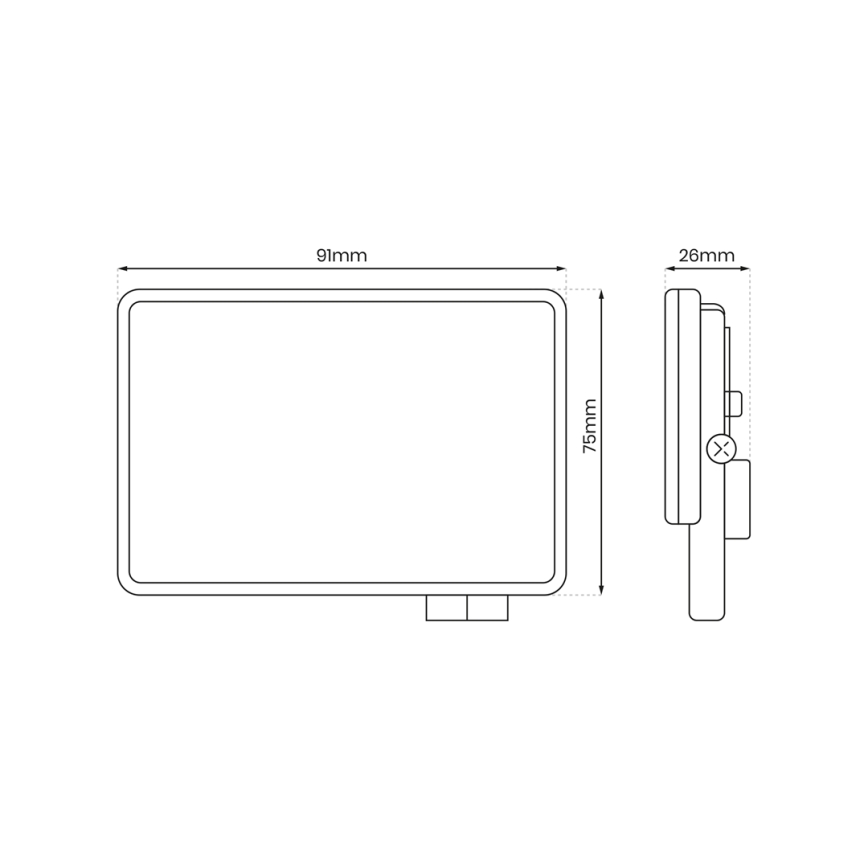 Proiector LED de exterior LED/10W/230V 5000K IP65