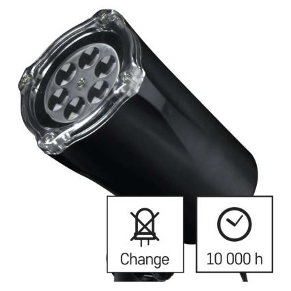 Proiector LED de exterior pentru Crăciun LED/3,6W/230V IP44, lumină albă rece