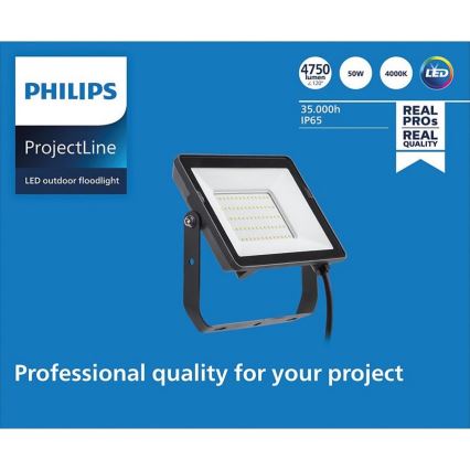 Proiector LED de exterior PROJECTLINE LED/50W/230V IP65 4000K Philips