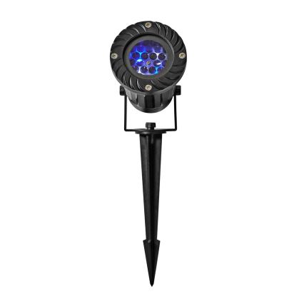 Proiector LED de fulgi de zăpadă de Crăciun pentru exterior 5W/230V IP44