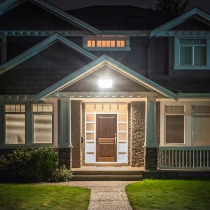 Proiector LED exterior 100 W, 230 V, 4500 K, IP65, gri