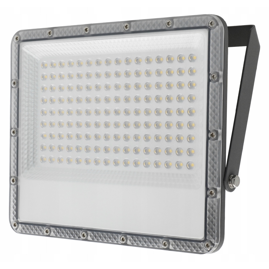 Proiector LED exterior 100 W, 230 V, 4500 K, IP65, gri