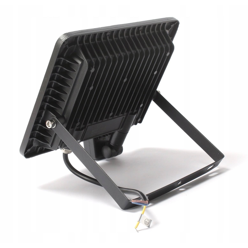 Proiector LED exterior 100 W, 230 V, 4500 K, IP65, negru