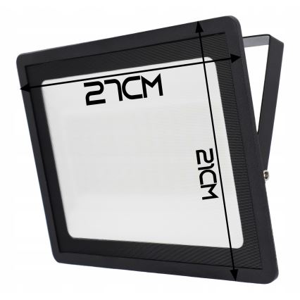 Proiector LED exterior 100W/230V 4500K IP65 negru