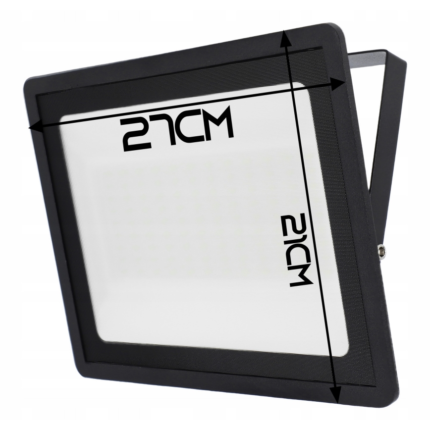 Proiector LED exterior 100W/230V 4500K IP65 negru