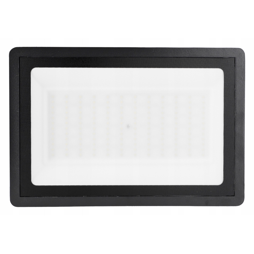 Proiector LED exterior 200W, 230V, 4500K, IP65, negru