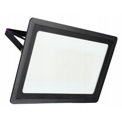 Proiector LED exterior 200W, 230V, 4500K, IP65, negru