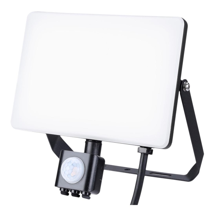 Proiector LED exterior cu senzor LED/50W/230V 5000K IP44