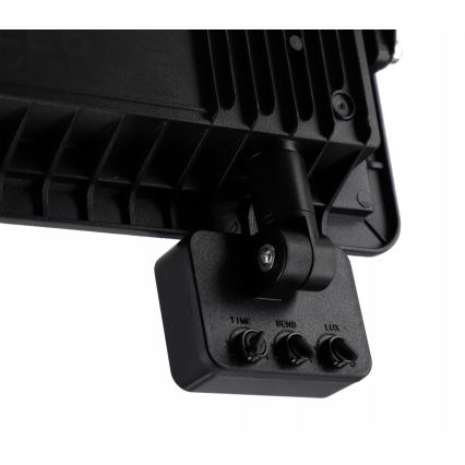 Proiector LED exterior 100W/230V 4500K IP65 cu senzor de mișcare și crepuscular, negru