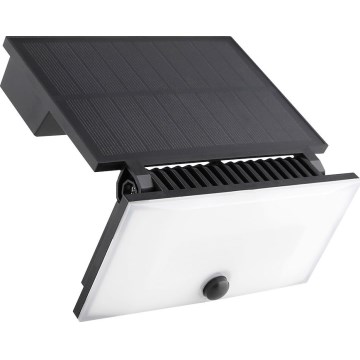 Proiector LED FUJI cu senzor și panou solar, 8 W, 3,7 V, 2000 mAh, IP65
