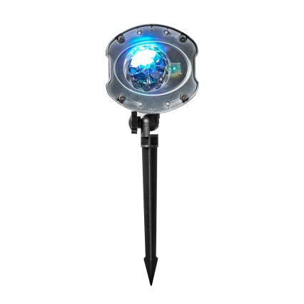 Proiector LED laser 6W/230V IP65 + telecomandă