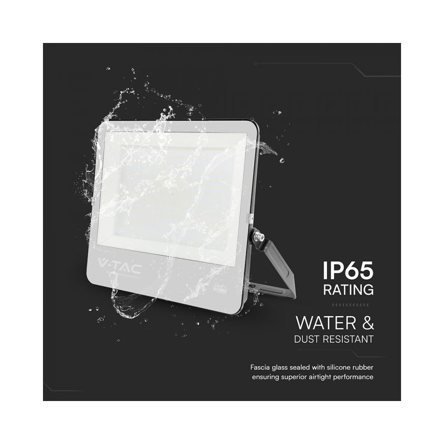 Proiector LED LED/300W/230V 4000K IP65 negru