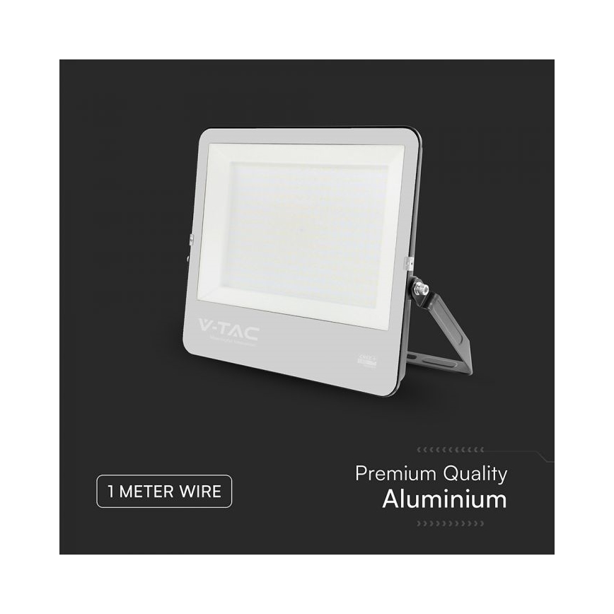 Proiector LED LED/300W/230V 4000K IP65 negru