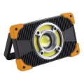Proiector LED reîncărcabil cu boxă, 10W, 5V USB, 6500K, IP44, 2000 mAh