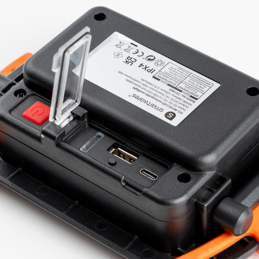 Proiector LED reîncărcabil reglabil LED/10W/5V USB 6500K IP44