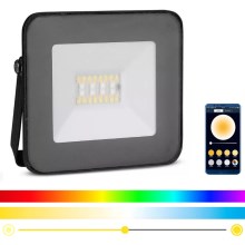 Proiector LED RGB dimabil inteligent LED/20W/230V IP65 negru