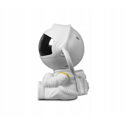 Proiector LED RGB LED/5W/5V astronaut + telecomandă