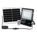 Proiector LED RGB solar dimabil Aigostar LED/15W/3,2V IP66 12000 mAh + telecomandă