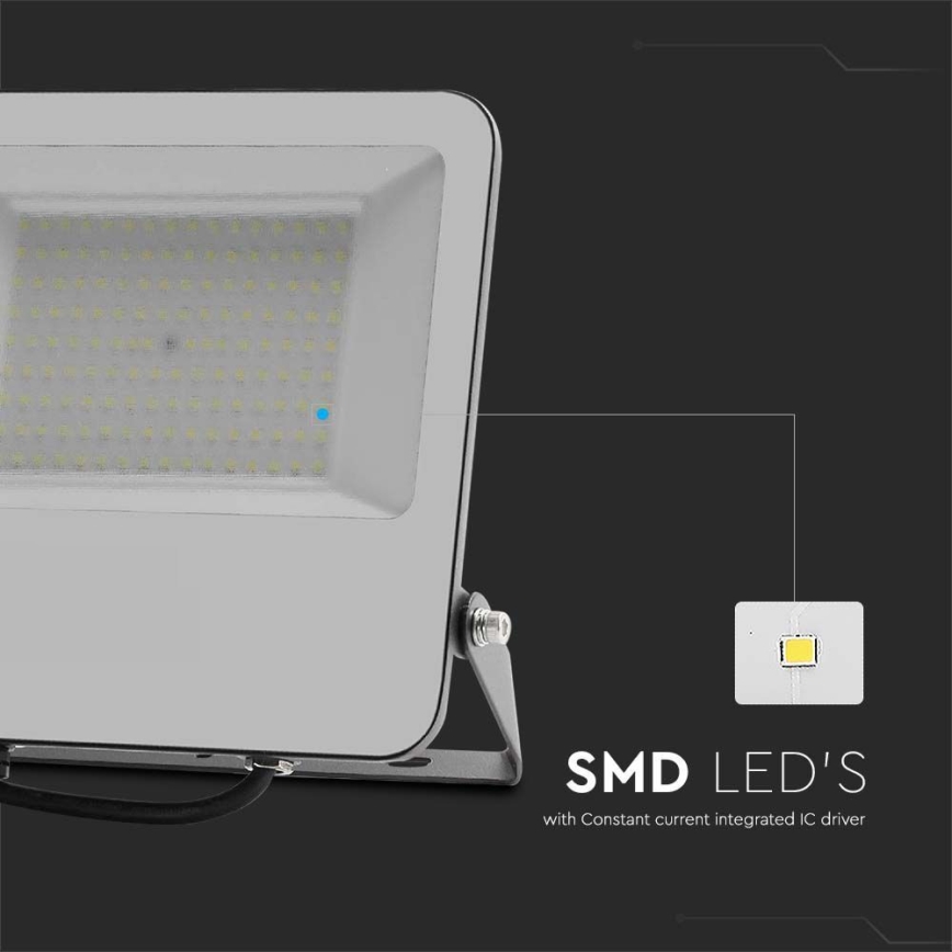 Proiector LED SAMSUNG CHIP LED/100W/230V 6500K IP65 alb