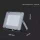 Proiector LED SAMSUNG CHIP LED/200W/230V 6400K IP65 gri