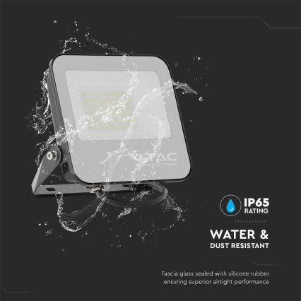 Proiector LED SAMSUNG CHIP LED/50W/230V 6500K IP65 negru