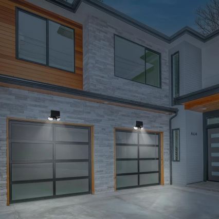 Proiector LED solar cu senzor 2xLED/4W/5V IP65