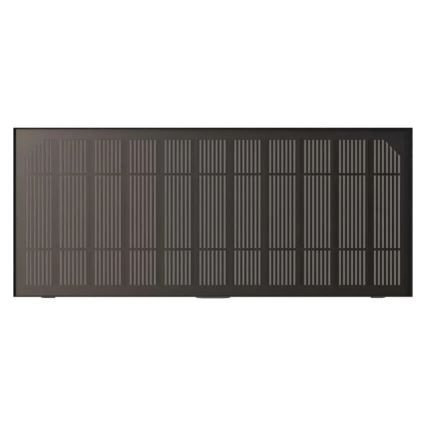 Proiector LED solar cu senzor de mișcare LED/3,7V 3000mAh 4000K IP65 negru