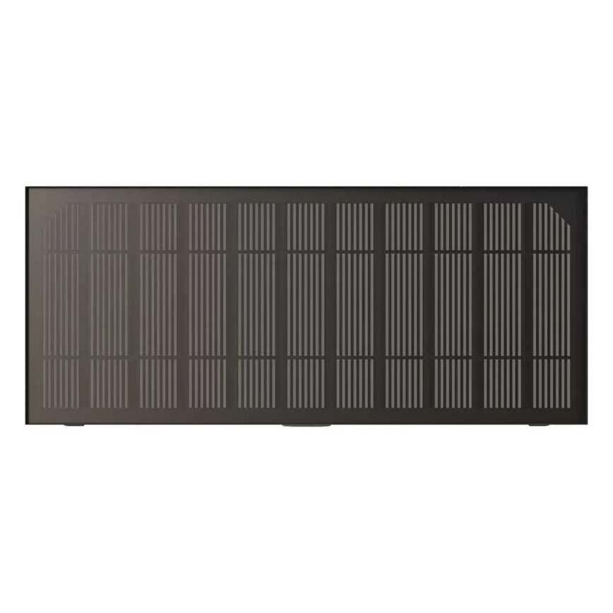 Proiector LED solar cu senzor de mișcare LED/3,7V 3000mAh 4000K IP65 negru