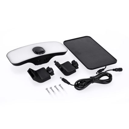 Proiector LED solar cu senzor LED/13W/3,7V IP65 4000K 4000 mAh