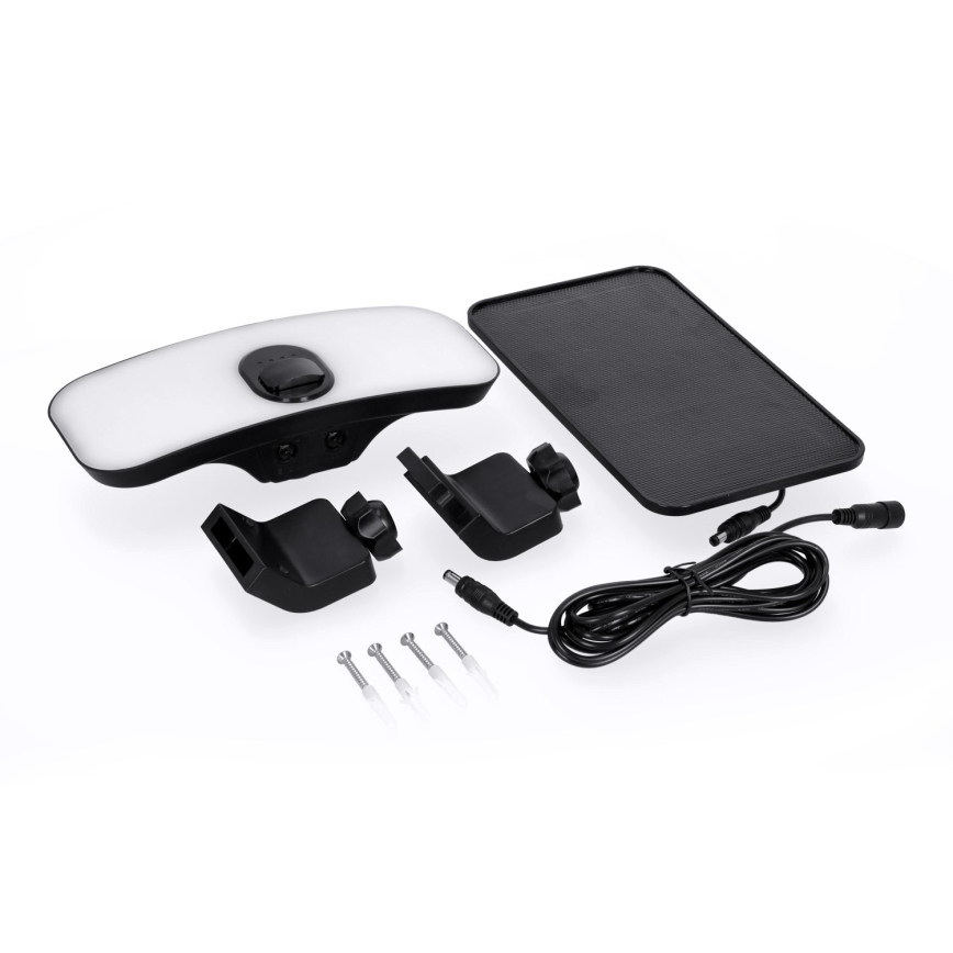 Proiector LED solar cu senzor LED/13W/3,7V IP65 4000K 4000 mAh