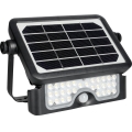 Proiector LED solar cu senzor LED/5W/3,7V 4000K IP65 3000 mAh