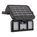 Proiector LED solar cu senzor LED/9,6W/3,7V IP44 Rabalux