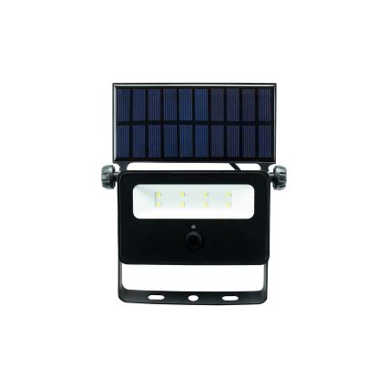 Proiector LED solar cu senzor de mișcare și crepuscular NOCTIS LED/2W/1800 mAh 3,7V 6000K IP65