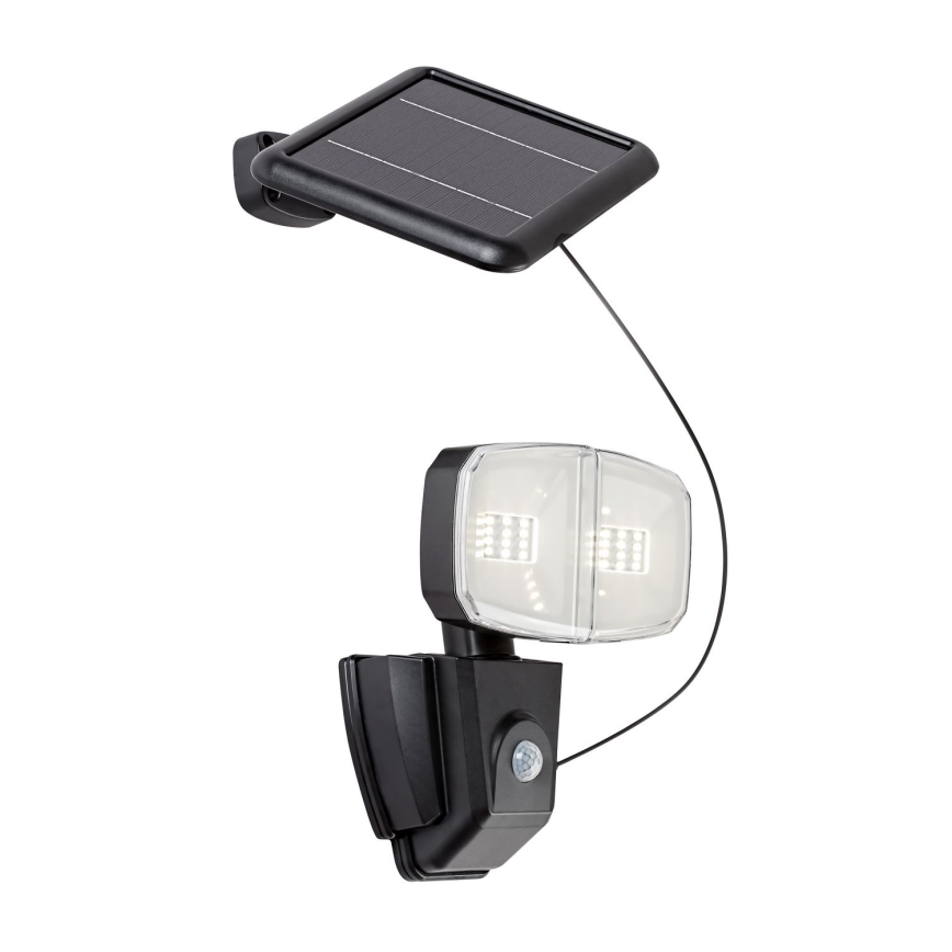 Proiector LED solar cu senzor LED/12W/3,7V IP44 Rabalux