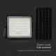 Proiector LED solar dimabil de exterior LED/10W/3,2V IP65 4000K negru + telecomandă