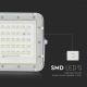 Proiector LED solar dimabil de exterior LED/10W/3,2V IP65 6400K alb + telecomandă