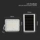 Proiector LED solar dimabil de exterior LED/15W/3,2V IP65 4000K alb + telecomandă