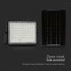 Proiector LED solar dimabil de exterior LED/15W/3,2V IP65 4000K negru + telecomandă