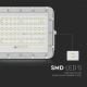 Proiector LED solar dimabil de exterior LED/15W/3,2V IP65 6400K alb + telecomandă