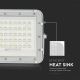 Proiector LED solar dimabil de exterior LED/6W/3,2V IP65 6400K alb + telecomandă