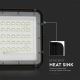 Proiector LED solar dimabil de exterior LED/6W/3,2V IP65 6400K negru + telecomandă