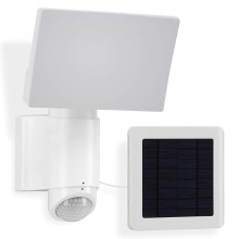 Proiector LED solar de perete cu senzor Telefunken 304706TF LED/6W/3,7V IP44 alb