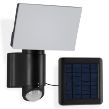 Proiector LED solar de perete de exterior cu senzor Telefunken 304705TF LED/6W/3,7V IP44 negru