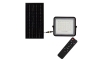 Proiector LED solar dimabil de exterior LED/10W/3,2V IP65 6400K negru + telecomandă