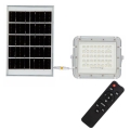 Proiector LED solar dimabil de exterior LED/6W/3,2V IP65 4000K alb + telecomandă
